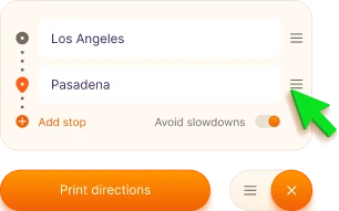 Adjust route