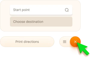 Closing widget